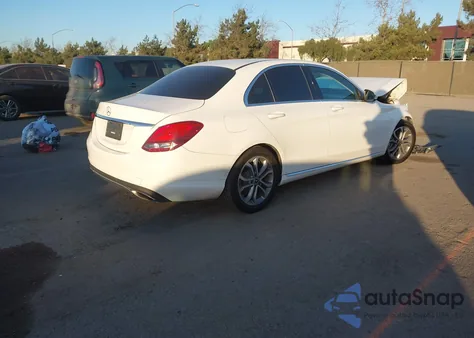 2017 Mercedes-Benz C 300 from USA, damaged, VIN 55SWF4JB3HU230661
